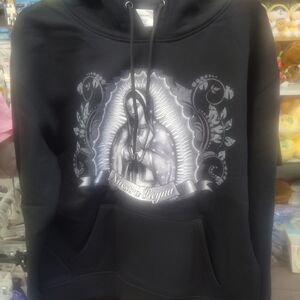 Virgen De Guadalupe Pullover Hoodie XL